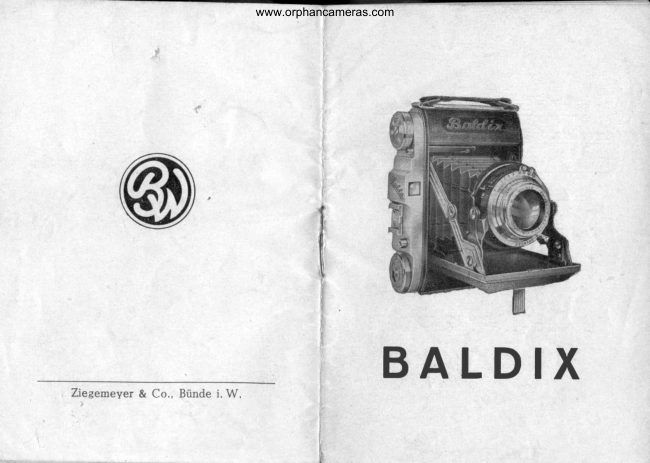 Balda Baldix manual cover