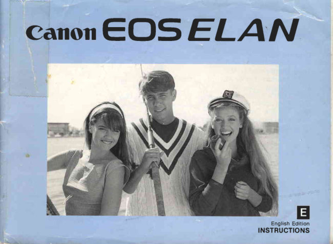 Canon EOS ELan manual cover