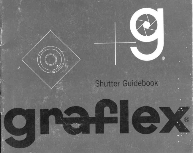 Graflex SHUTTER GUIDE BOOK manual cover