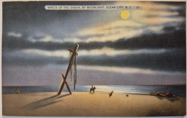 Ocean City, NJ Wreck of Sindia manual cover