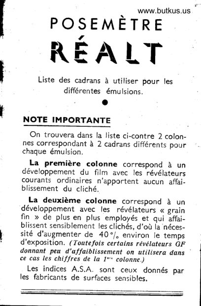 Posemetre REALT manual cover