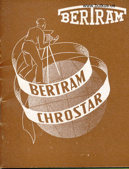BERETRAM Chrostar manual cover