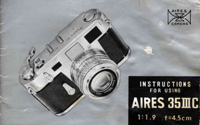 Aires 35 IIIC manual cover
