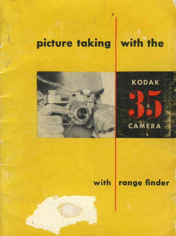 Another Kodak 35F manual cover