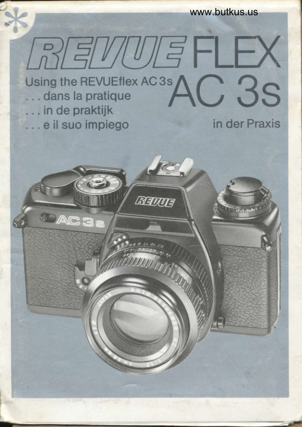 Revue Flex AC 3s IMAGES ONLY manual cover
