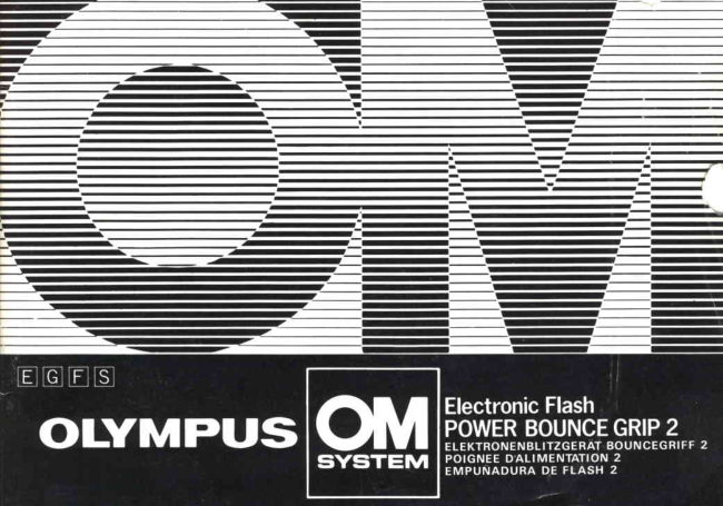 Olympus OM System Power Bounce Grip 2 manual cover