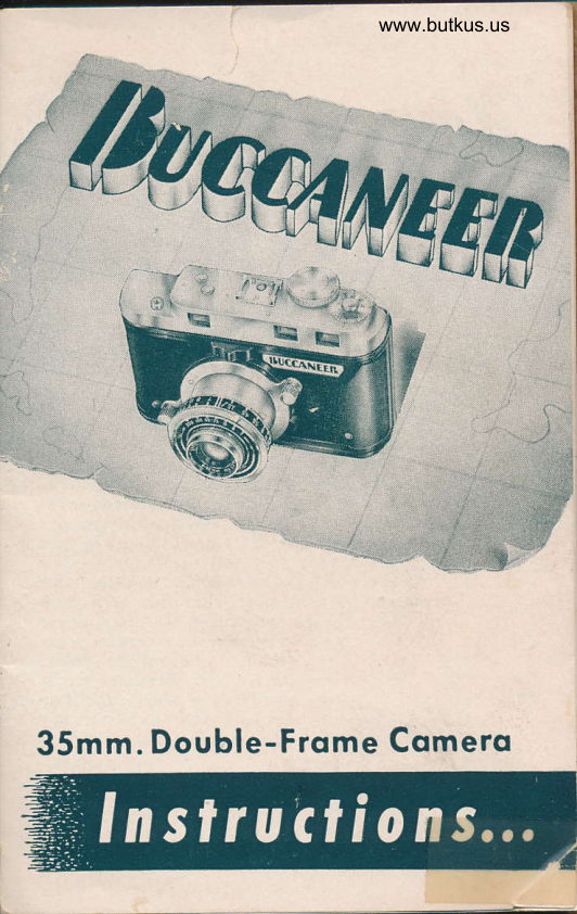 Universal Buccaneer manual cover