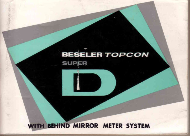 Beseler Topcon Super manual cover