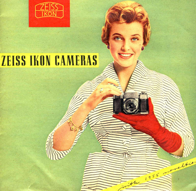 Zeiss Ikon 1955 Cameras manual cover