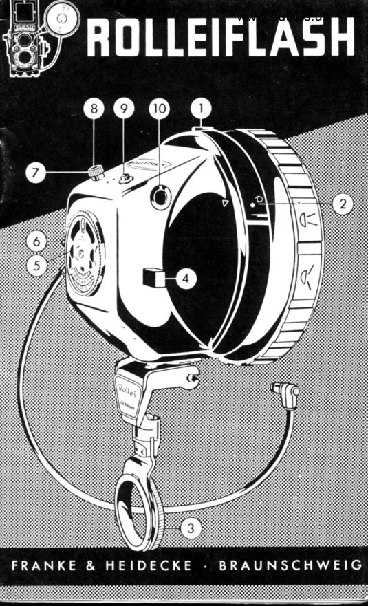 Rolleiflash E G S F I P manual cover