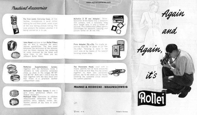 Rollei again and again manual cover