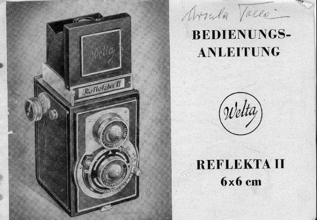 Reflekta II manual cover