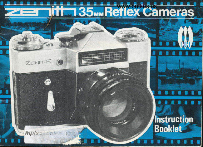 Zenith E direct manual cover