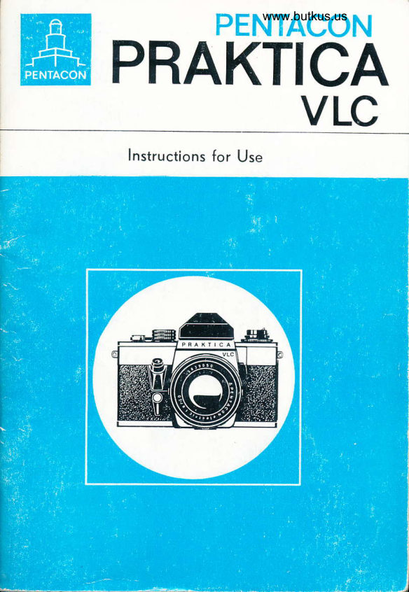 Praktica Prakitca VLC2 manual cover