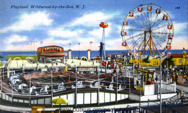 Wildwood-by-the-sea - Playland manual cover