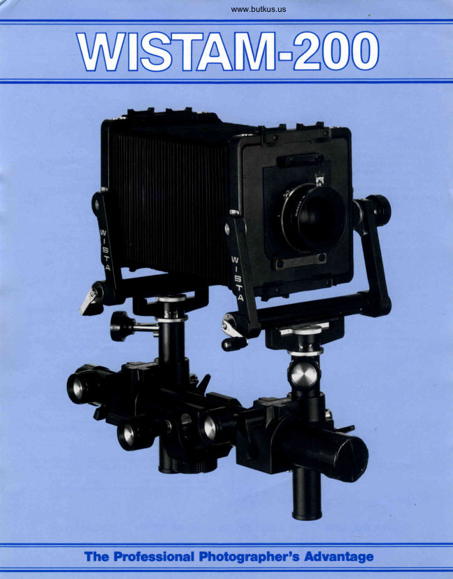 WISTA M-200 manual cover