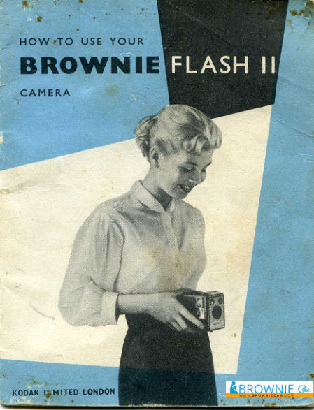 Kodak Six-20 Brownie Flash II camera manual cover