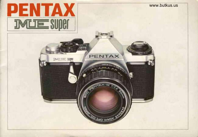Pentax ME Super manual cover