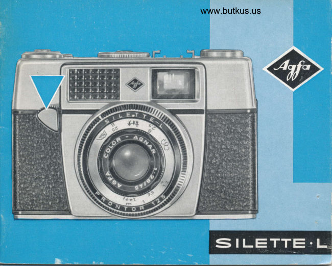 Agfa Silette L manual cover