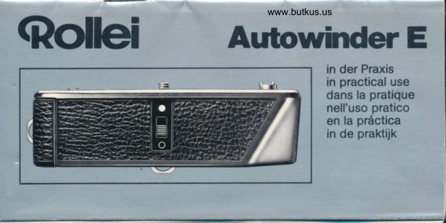 Rollei Autowinder E manual cover