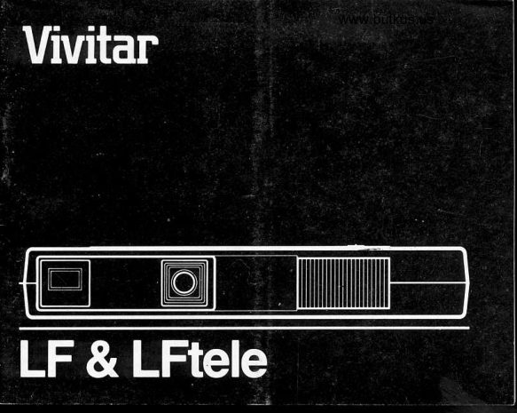Vivitar Lf Lf Tele manual cover