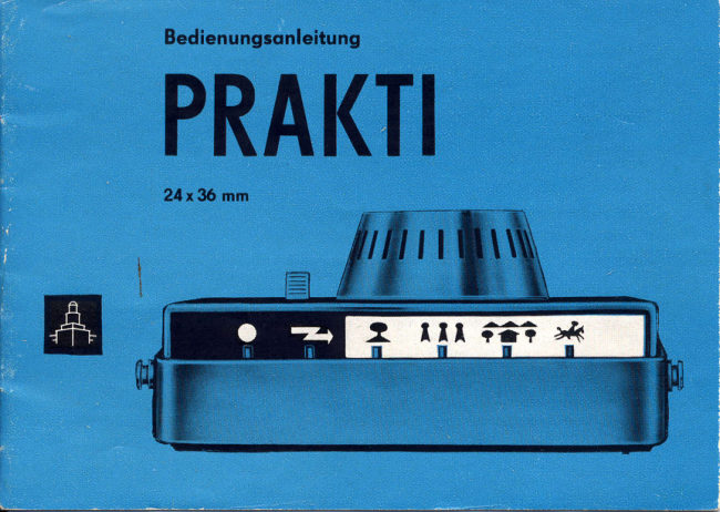 Pentacon Praki manual cover