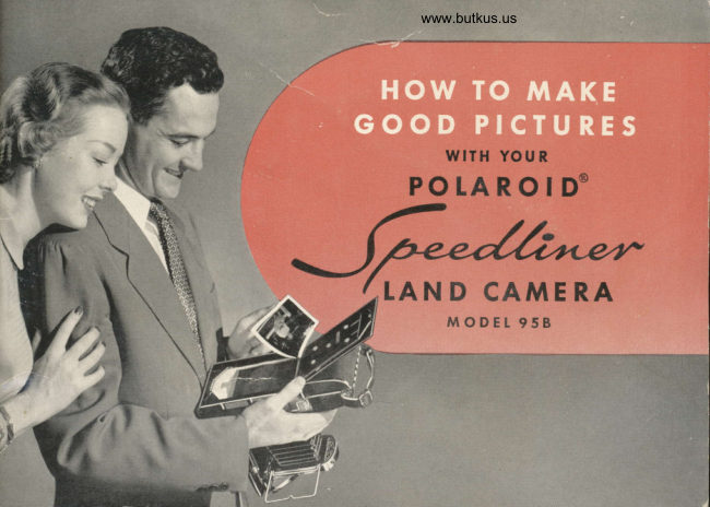 Polaroid Speedliner 95B manual cover