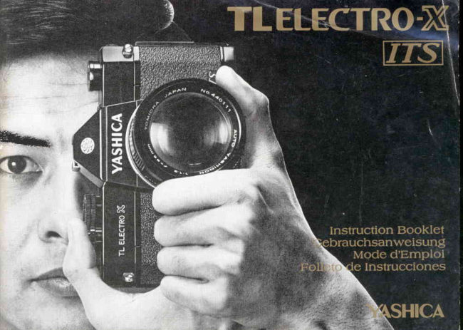 Yashica TL Electro X ITS manual cover