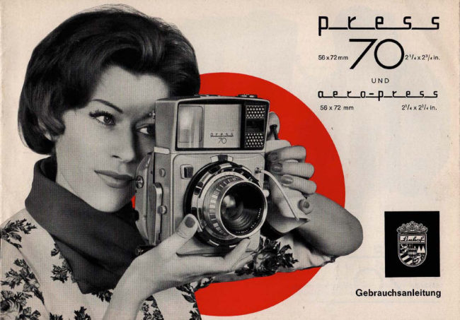 Linhof TECHNIKA 70 Press Gebrauchsanleitung manual cover