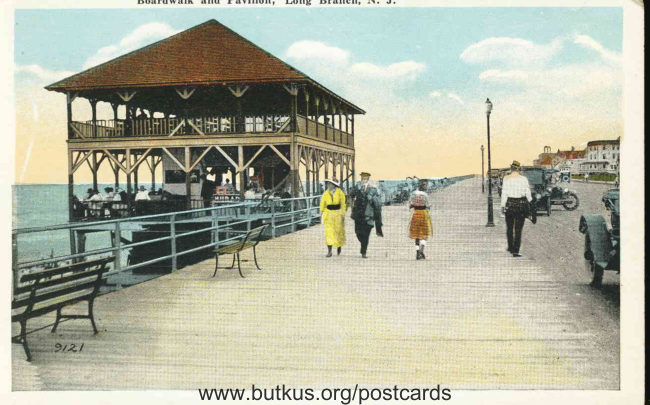 Long Branch Boardwalk - 1920s manual cover