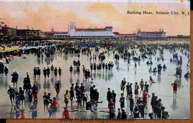 Atlantic City - Bathing Hour - 1913 manual cover