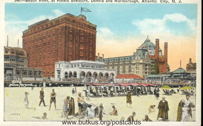 Atlantic City - Hotel Shelburn & Dennis manual cover