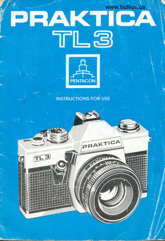 Praktica TL3 manual cover