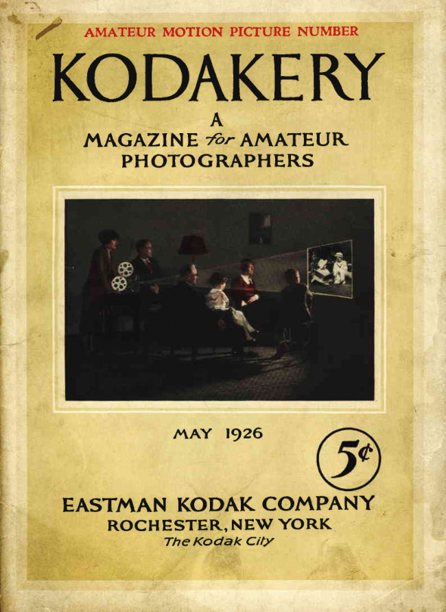 Kodak May 1926 manual cover