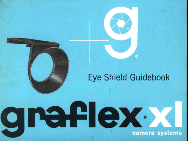 Graflex XL Eye Shield manual cover