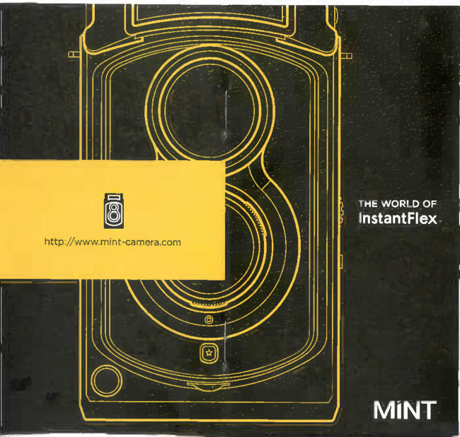 Polaroid Mint TL 70 2017 - Fuji instax mini film manual cover