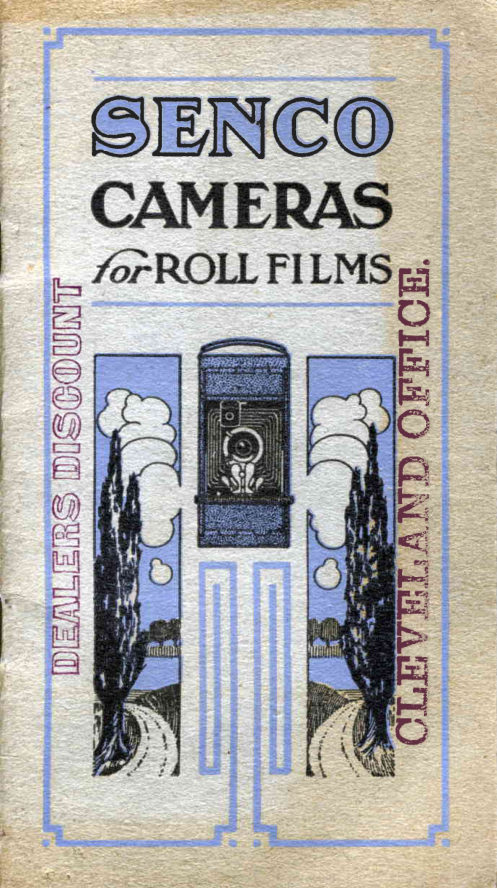 SENCO Cameras for Roll Films manual cover