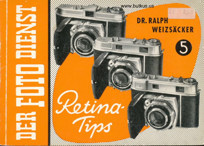 Kodak Retina Tips manual cover