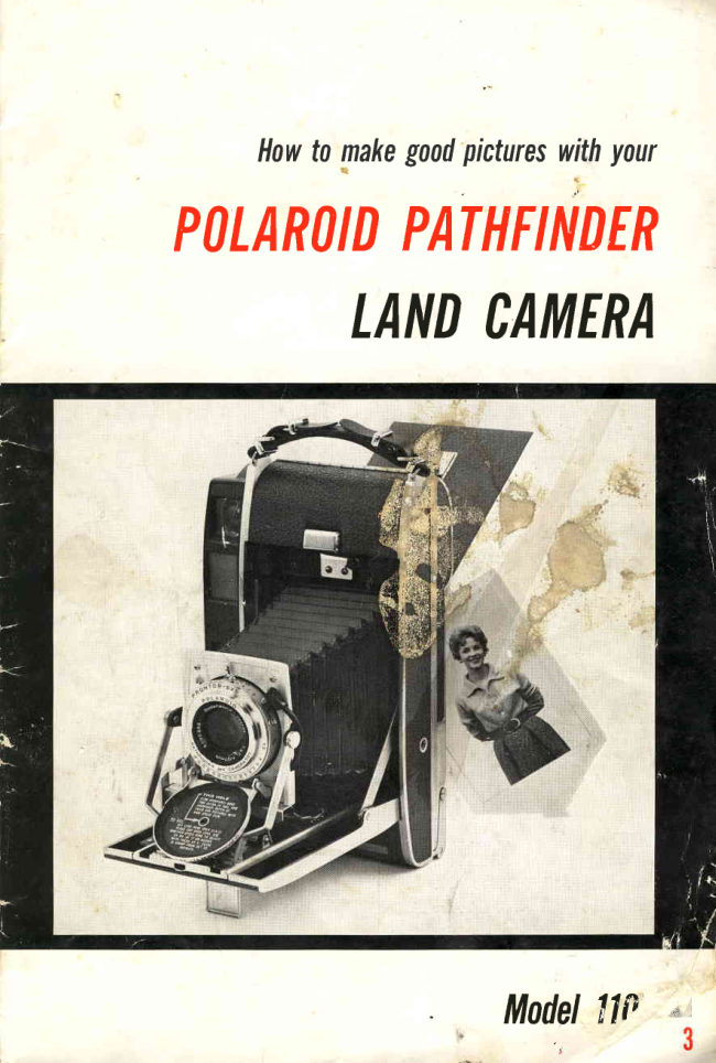 Polaroid Pathfinder 110B manual cover