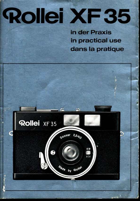 Rollei Xf 35 manual cover