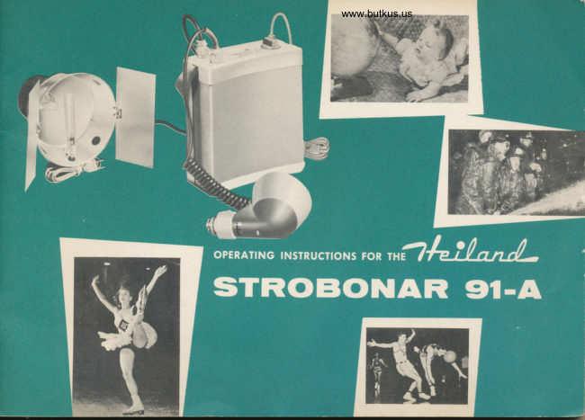 Honeywell Strobonar 91-A manual cover