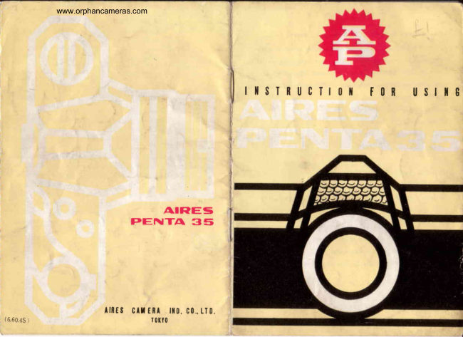 TWO PAGE Aires Penta 35 manual cover