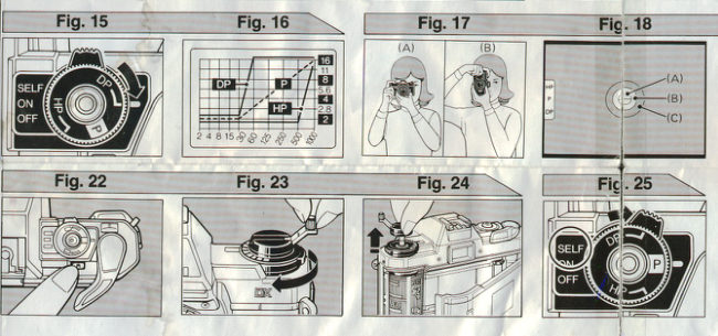 Fujica AX Multi Program manual cover