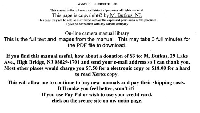 Fujica ST901 — part 2 manual cover