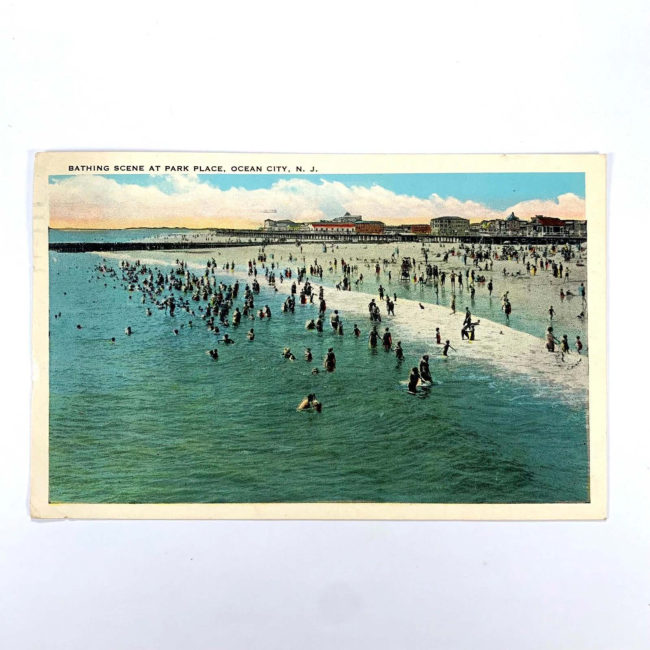 Ocean City Beach,NJ - 1928 manual cover
