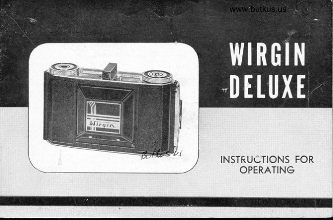 Wirgin Wigrin Deluxe manual cover