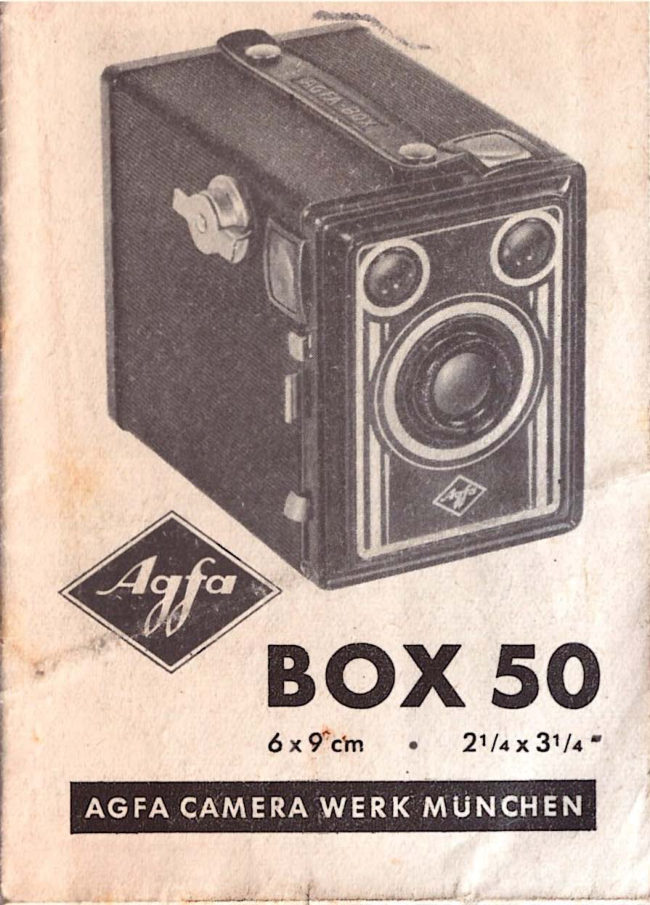 Agfa Box 50 manual cover