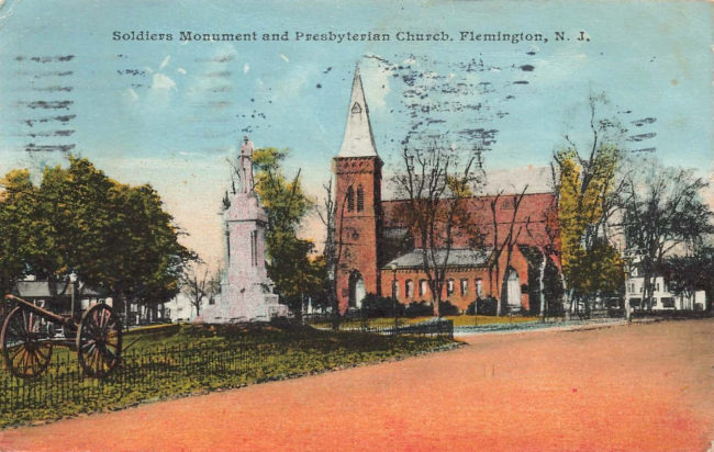 Flemington Soldiers Monument 1931 manual cover