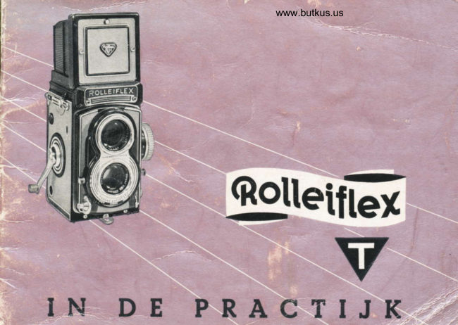 Rolleiflex T In DE PRACTIJK manual cover