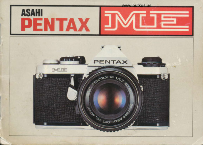 Pentax ME handleiding manual cover